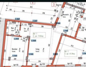 Lakás 2 szobák eladó on Cluj-napoca, Zóna Centru