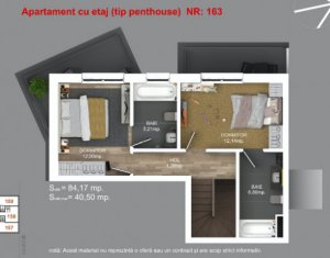 Lakás 3 szobák eladó on Cluj-napoca, Zóna Buna Ziua