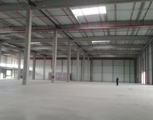 Depozit - hala, clasa A, nod autostrada A3 Gilau, 8629mp, H=10m, 14 dock-uri