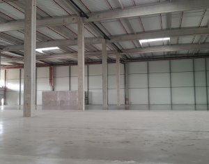 Depozit - hala, clasa A, nod autostrada A3 Gilau, 8629mp, H=10m, 14 dock-uri
