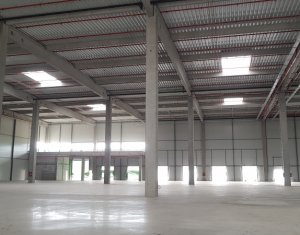 Depozit clasa A, nod autostrada A3 Gilau, 3440mp, drive-in + andocari 