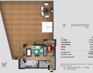 , 55m2 on Cluj-napoca