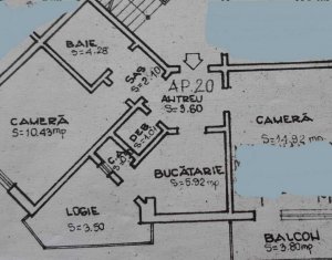 Lakás 2 szobák eladó on Cluj-napoca, Zóna Grigorescu