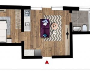 , 34.7m2 dans Floresti