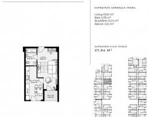 Lakás 1 szobák eladó on Cluj-napoca, Zóna Gheorgheni