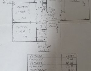 Lakás 4 szobák eladó on Cluj-napoca, Zóna Marasti