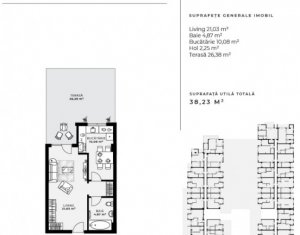 Lakás 1 szobák eladó on Cluj-napoca, Zóna Gheorgheni