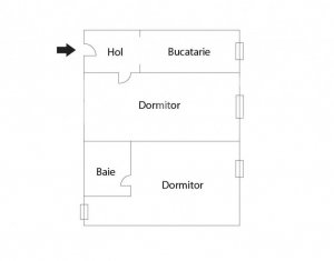Lakás 2 szobák eladó on Cluj-napoca, Zóna Manastur