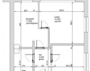 Appartement 2 chambres à vendre dans Cluj-napoca, zone Baciu