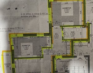 Appartement 3 chambres à vendre dans Cluj-napoca, zone Gara