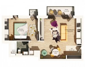 Lakás 2 szobák eladó on Cluj-napoca, Zóna Centru