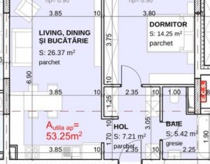 , 56.1m2 on Cluj-napoca, Zóna Sopor