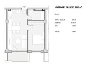 Lakás 2 szobák eladó on Cluj-napoca