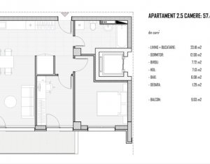Lakás 2 szobák eladó on Cluj-napoca