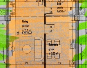 Lakás 2 szobák eladó on Cluj-napoca