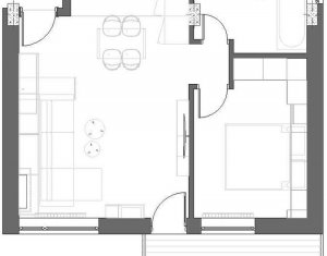 Lakás 2 szobák eladó on Cluj-napoca, Zóna Intre Lacuri