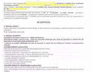 Terrain à vendre dans Floresti