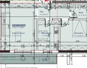 Appartement 2 chambres à vendre dans Cluj-napoca, zone Buna Ziua