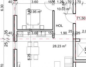 Lakás 3 szobák eladó on Cluj-napoca, Zóna Andrei Muresanu