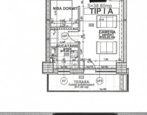 Lakás 1 szobák eladó on Cluj-napoca, Zóna Gheorgheni