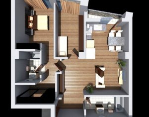 , 76.76m2 dans Cluj-napoca, zone Dambul Rotund