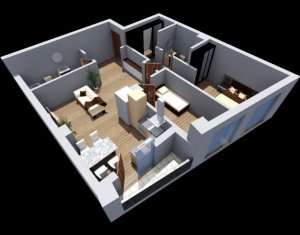 , 74m2 dans Cluj-napoca, zone Dambul Rotund