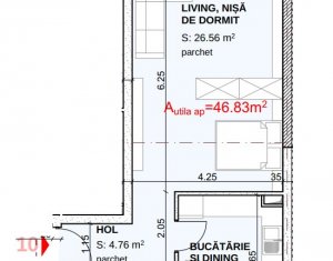 Appartement 1 chambres à vendre dans Cluj-napoca, zone Gheorgheni