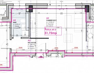 Lakás 2 szobák eladó on Cluj-napoca, Zóna Marasti