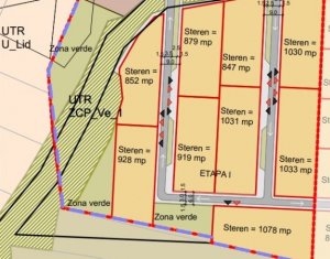 Terrain à vendre dans Cluj-napoca, zone Borhanci