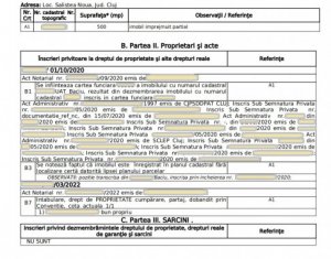 Telek eladó on Salistea Noua