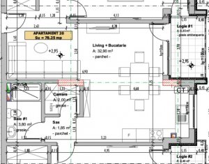 , 78m2 on Floresti, Zóna Centru