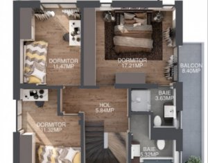 Ház 4 szobák eladó on Apahida