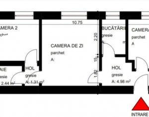 Lakás 3 szobák eladó on Cluj-napoca, Zóna Gheorgheni