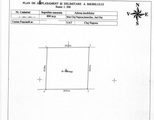 Telek eladó on Cluj-napoca, Zóna Iris