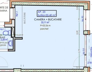 , 35.4m2 on Cluj-napoca, Zóna Centru
