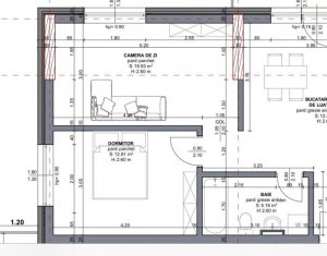 , 56m2 dans Cluj-napoca, zone Iris