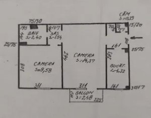 Appartement 2 chambres à vendre dans Cluj-napoca, zone Manastur