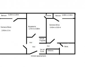 , 51m2 dans Cluj-napoca, zone Manastur