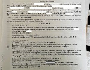 Terrain à vendre dans Sannicoara