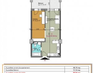 Appartement 2 chambres à vendre dans Cluj-napoca, zone Gheorgheni