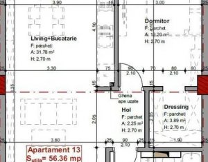 Appartement 2 chambres à vendre dans Cluj-napoca, zone Borhanci