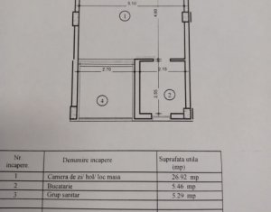 Appartement 1 chambres à vendre dans Cluj-napoca, zone Zorilor
