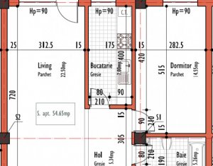 Lakás 2 szobák eladó on Cluj-napoca