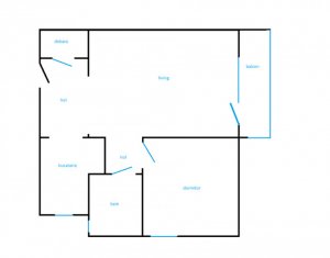 Lakás 2 szobák eladó on Cluj-napoca, Zóna Gheorgheni