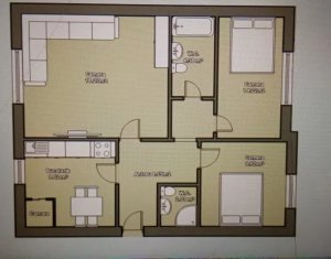 , 65m2 dans Cluj-napoca, zone Marasti