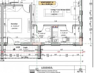 Appartement 2 chambres à vendre dans Floresti