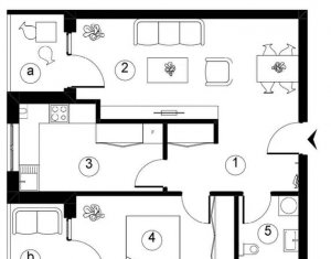 Appartement 2 chambres à vendre dans Cluj-napoca, zone Gheorgheni