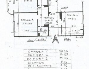 Appartement 3 chambres à vendre dans Cluj-napoca, zone Plopilor
