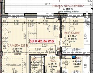 Appartement 1 chambres à vendre dans Floresti