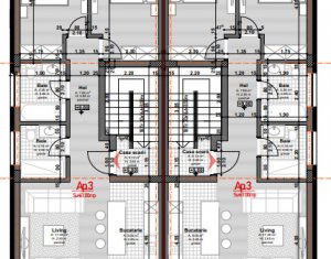 Appartement 3 chambres à vendre dans Cluj-napoca, zone Intre Lacuri